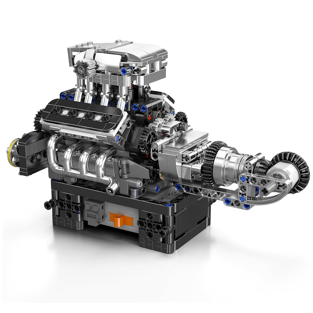 British Supercar V8 Engine 737PCS