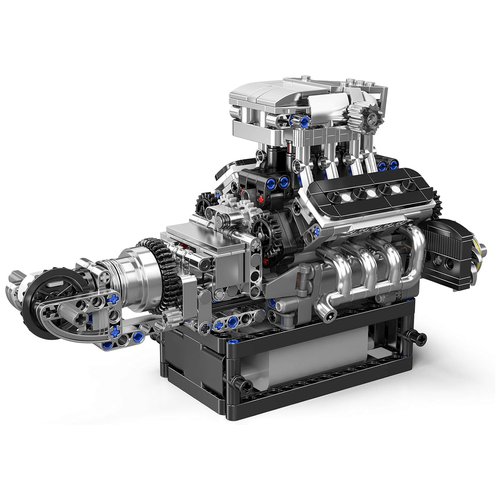 British Supercar V8 Engine 737PCS