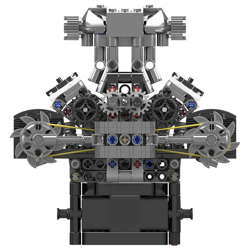British Supercar V8 Engine 737PCS
