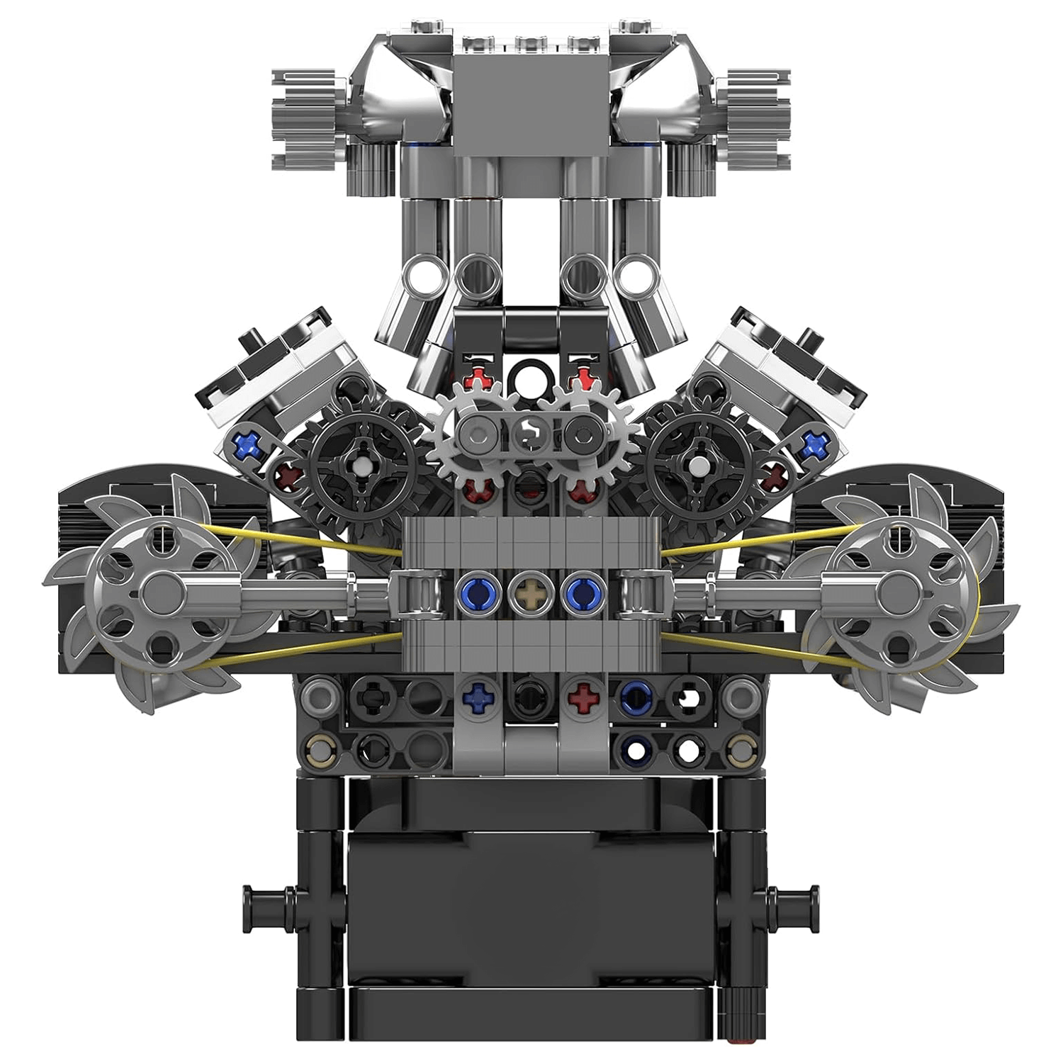 British Supercar V8 Engine 737PCS