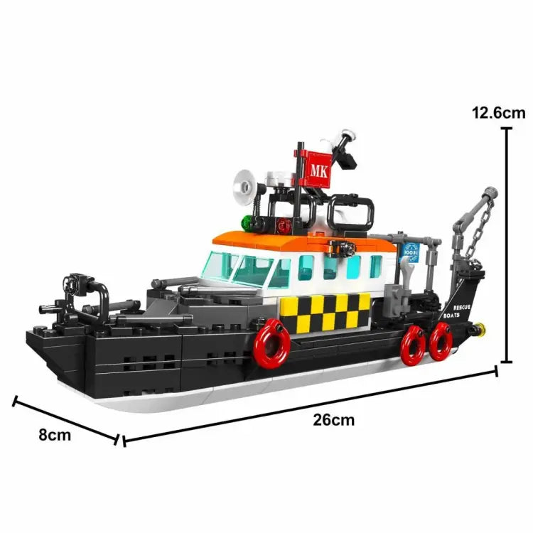 British Multi-functional Rescue Boat 364PCS