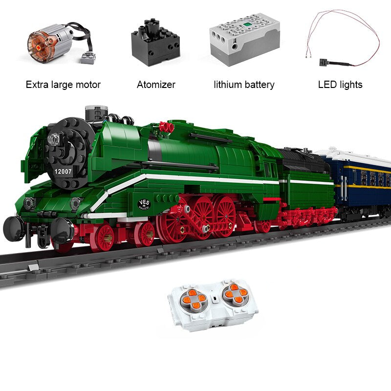 Motorized HXN 3 Diesel Train 1090PCS
