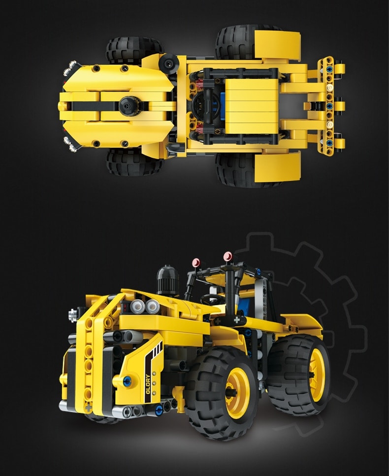 Engineer Crane Truck 382PCS