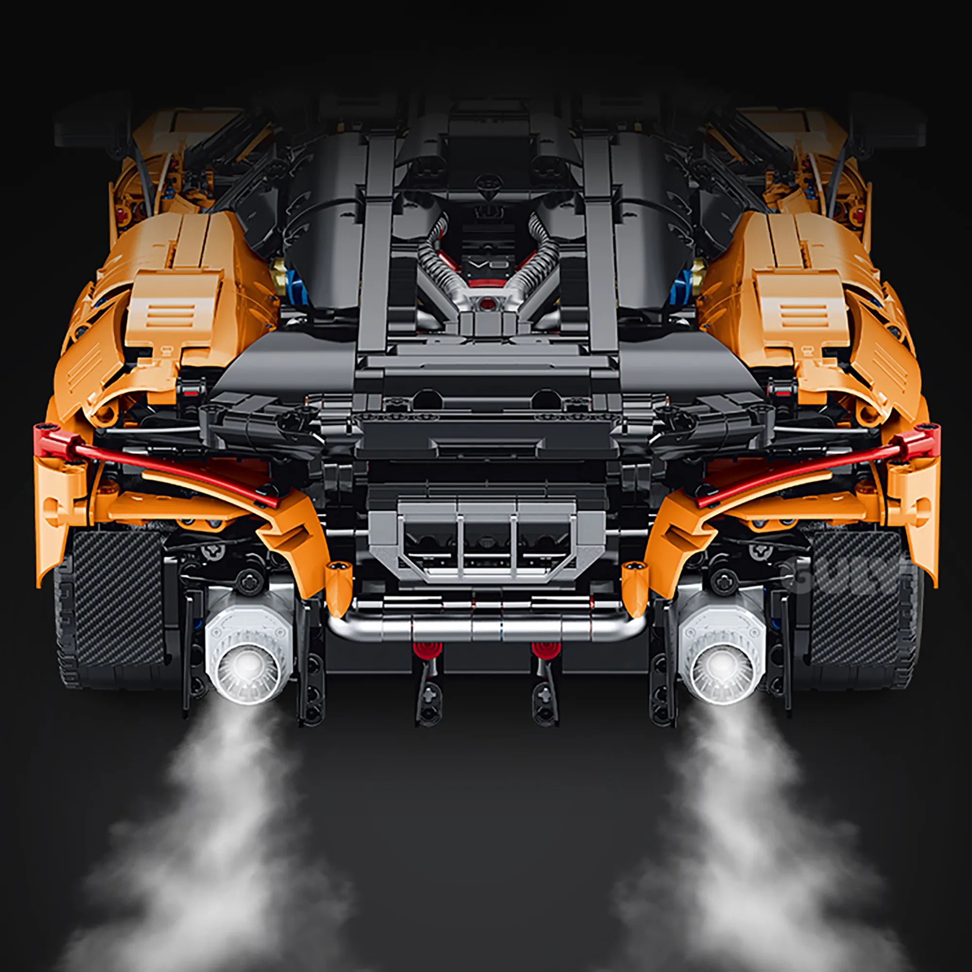 V8 Hybrid Hypercar 1200hp 3465PCS