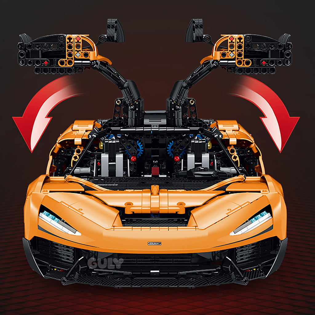 V8 Hybrid Hypercar 1200hp 3465PCS