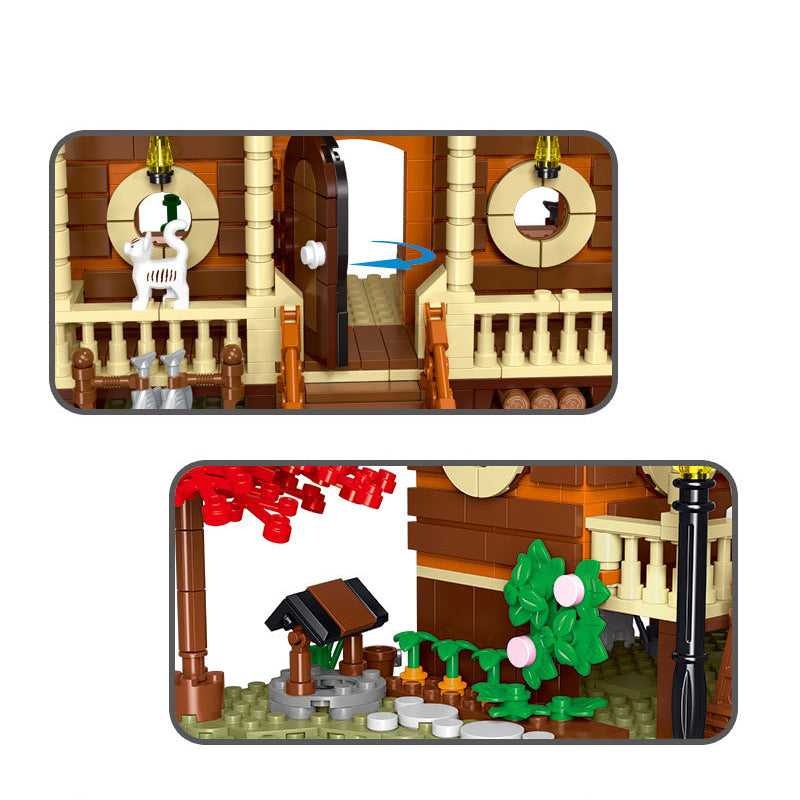 Forest Cabin 1645PCS