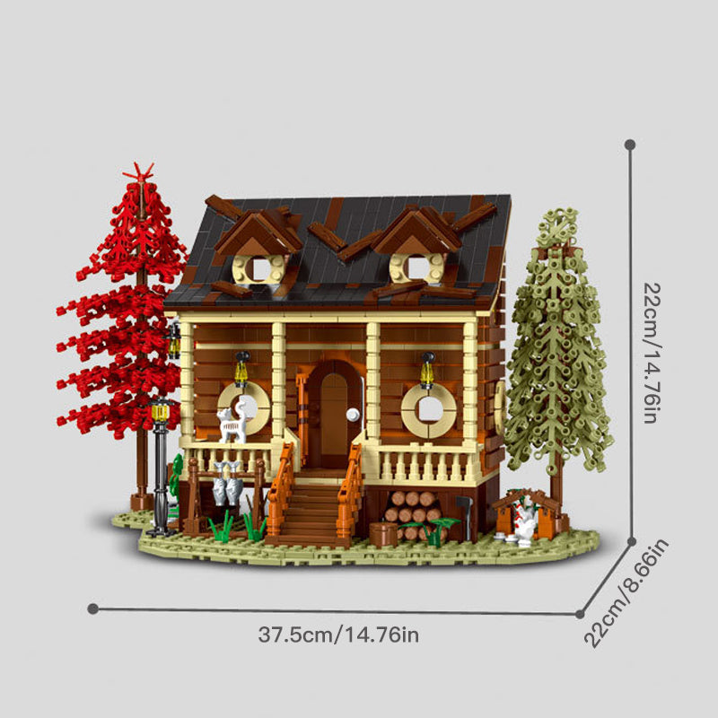 Forest Cabin 1645PCS