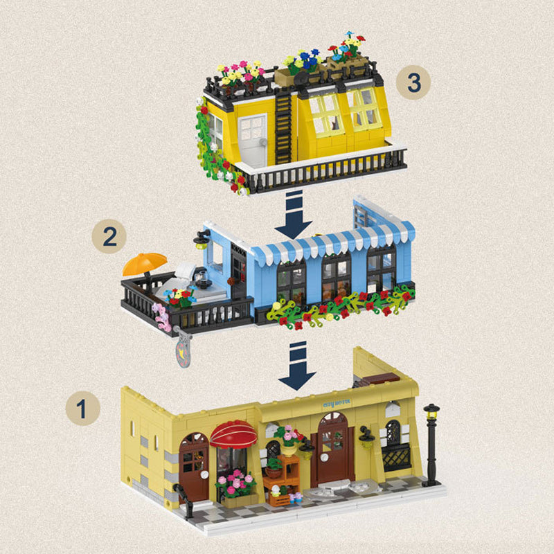 City Hotel 1464PCS