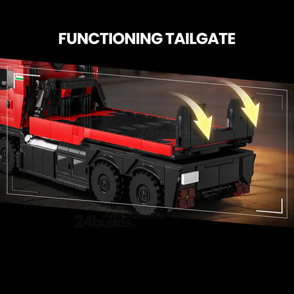 Supercar Transporter Truck Prancing 1727PCS