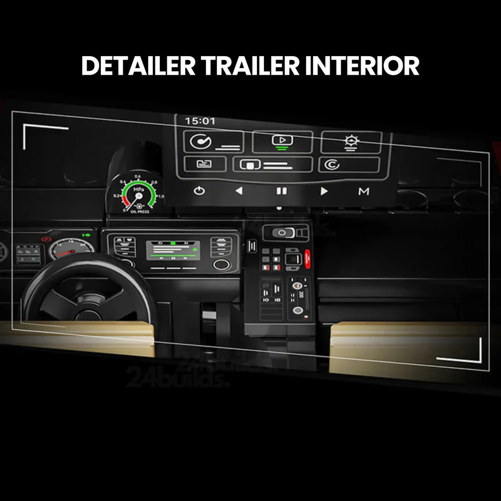 Supercar Transporter Truck Prancing 1727PCS