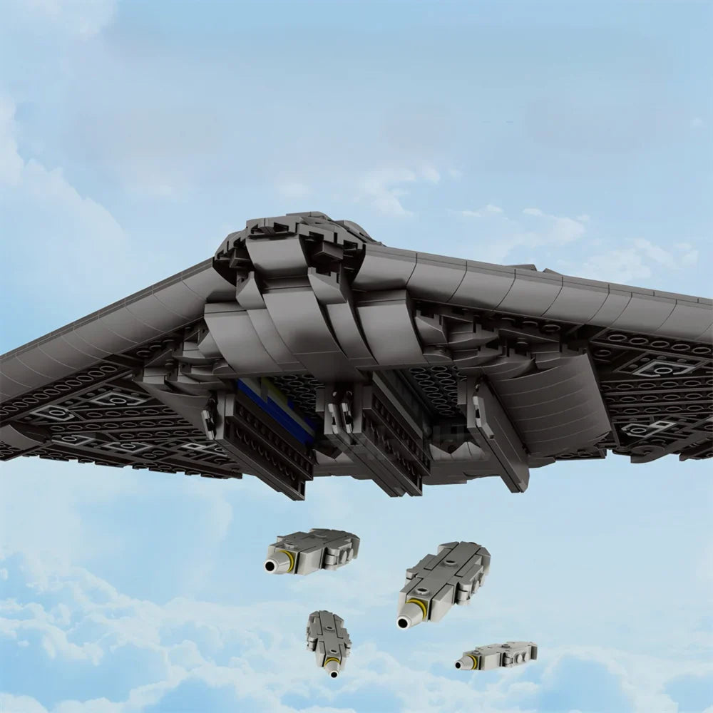 B2 Military Bomber Aircraft 2062PCS