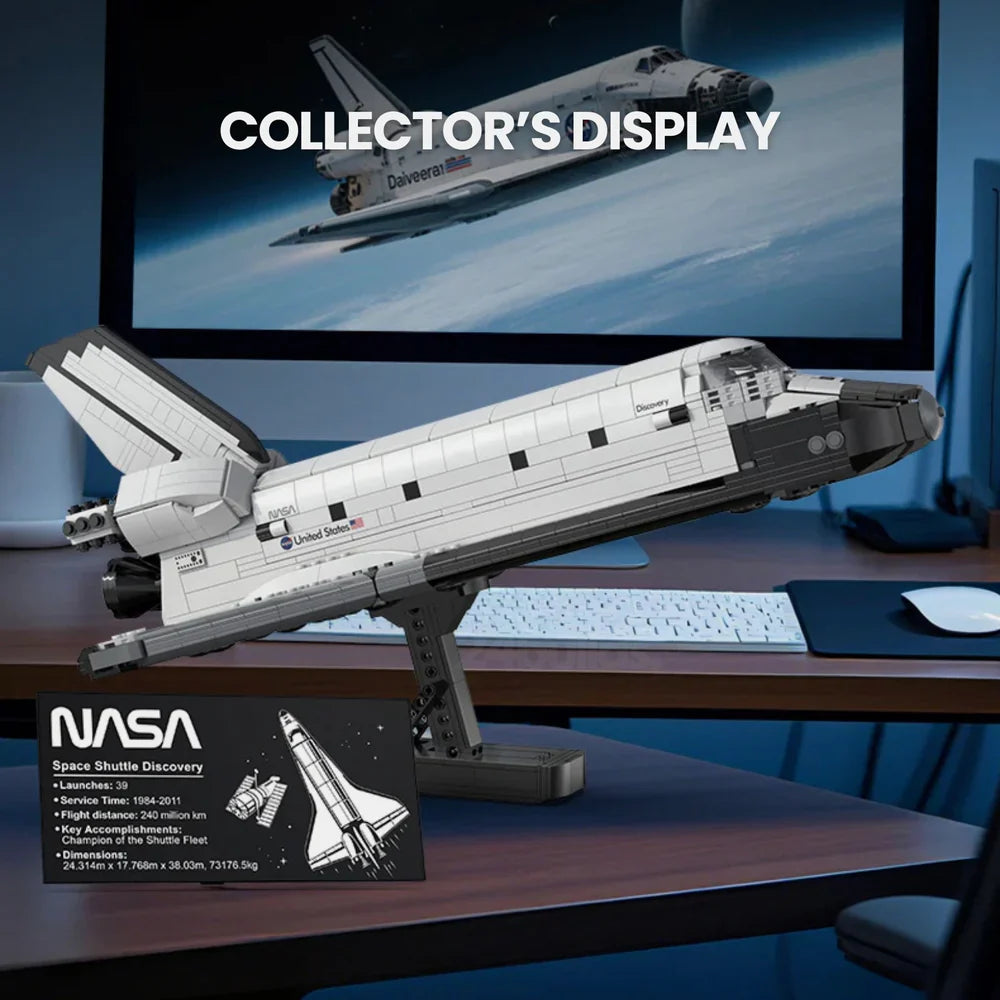NASA Orbiter Space Shuttle Building Set 1827PCS