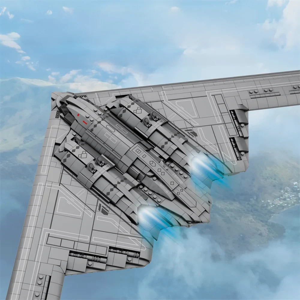B2 Military Bomber Aircraft 2062PCS