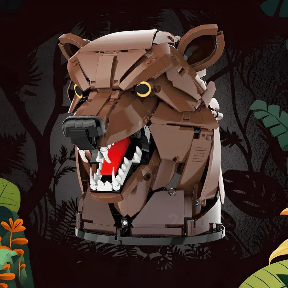 Decorative Bear Head Art Edition 1005PCS