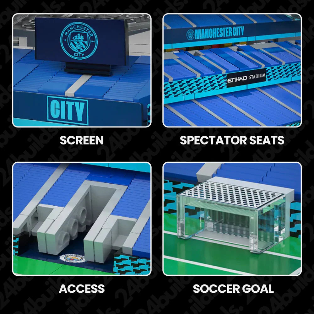 Manchester City Etihad Stadium 4472PCS