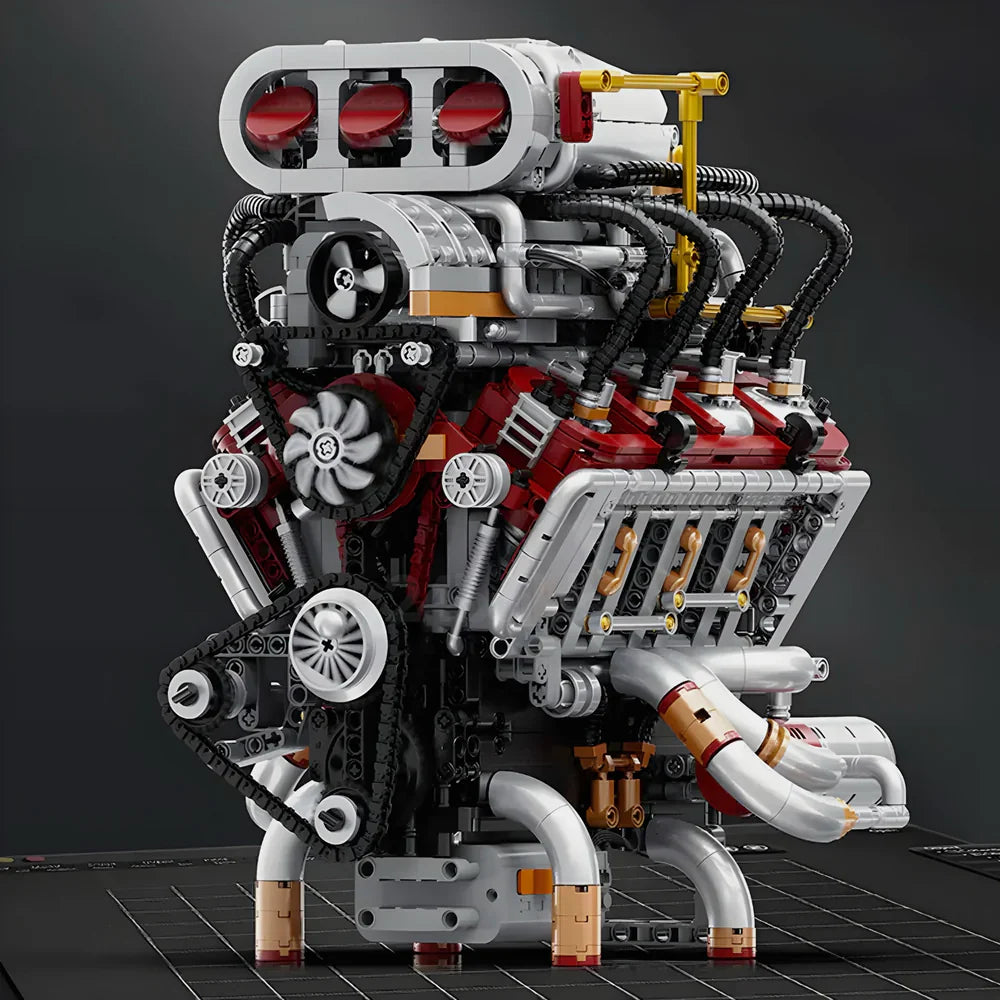 V8 Muscle Engine Supercharged 2346PCS