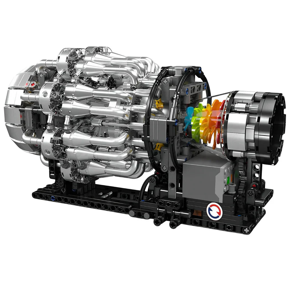 Aviation Turbojet Engine 1214PCS