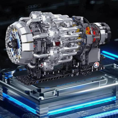 Aviation Turbojet Engine 1214PCS