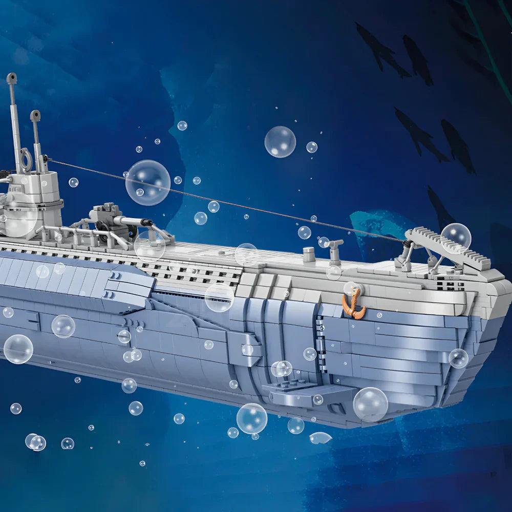 Collector’s VIIC U-552 Submarine 6171PCS