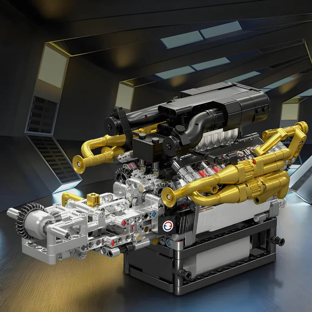 British V12 6.5L Naturally Aspirated Engine 973PCS
