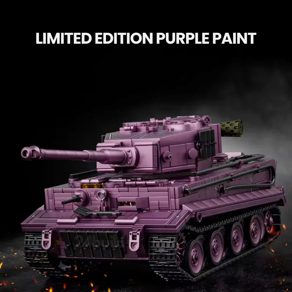 German Heavy Armored Tank Purple Edition 1678PCS