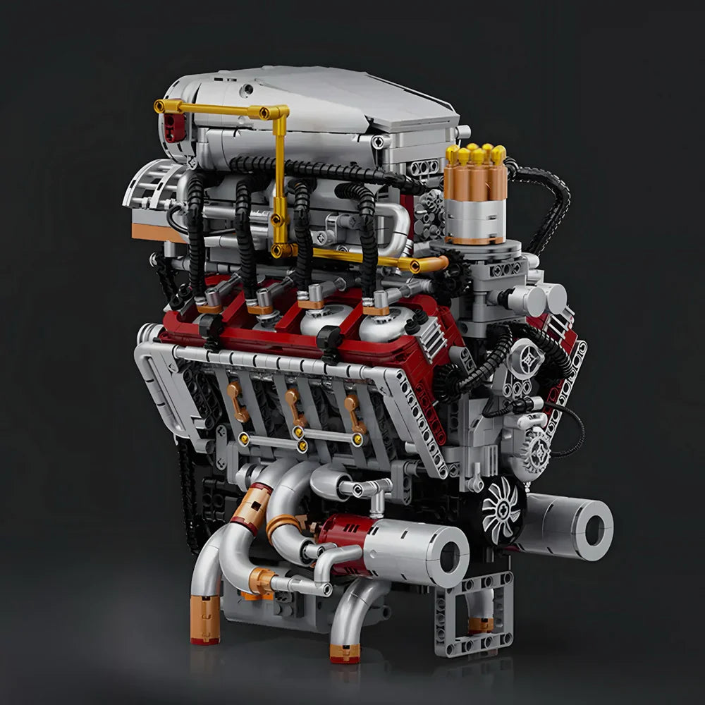 V8 Muscle Engine Supercharged 2346PCS