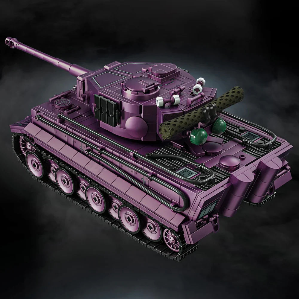 German Heavy Armored Tank Purple Edition 1678PCS