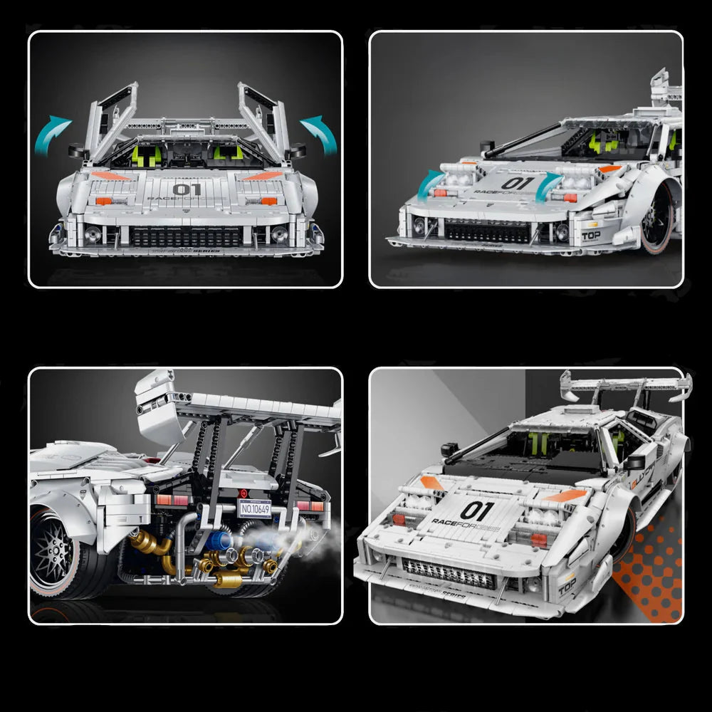 Twin-Turbo V12 Italian LP5000 3969PCS