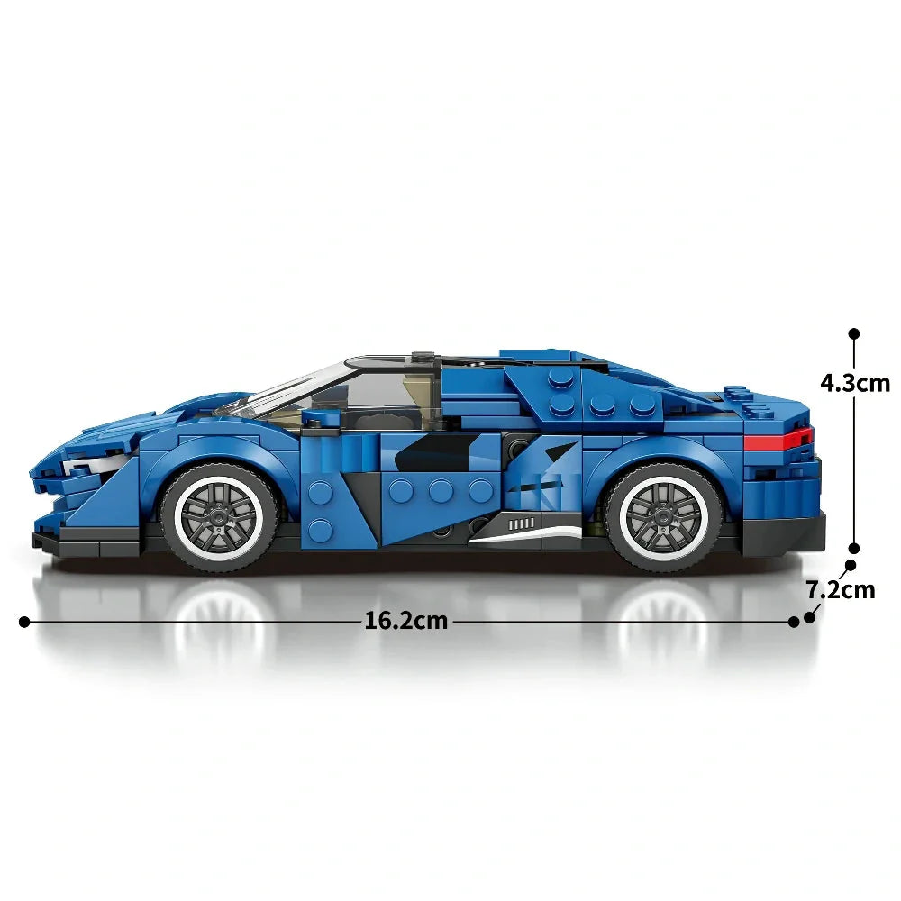 Mini Bricks Swedish Agera Hypercar 328PCS