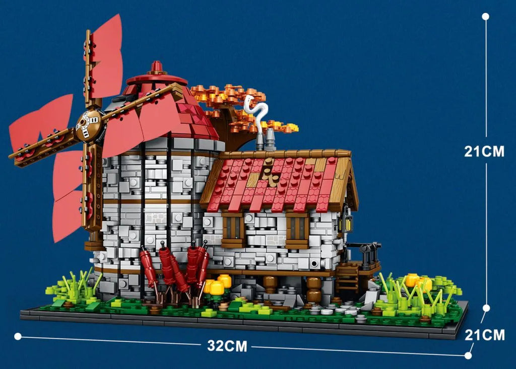 Windmill Town 2296PCS
