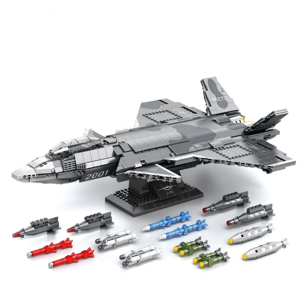 J-20 Fighter Aircraft 1918PCS