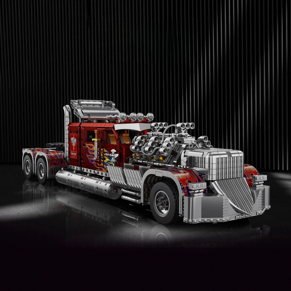 V24 Heavy Duty Custom Truck 3486PCS