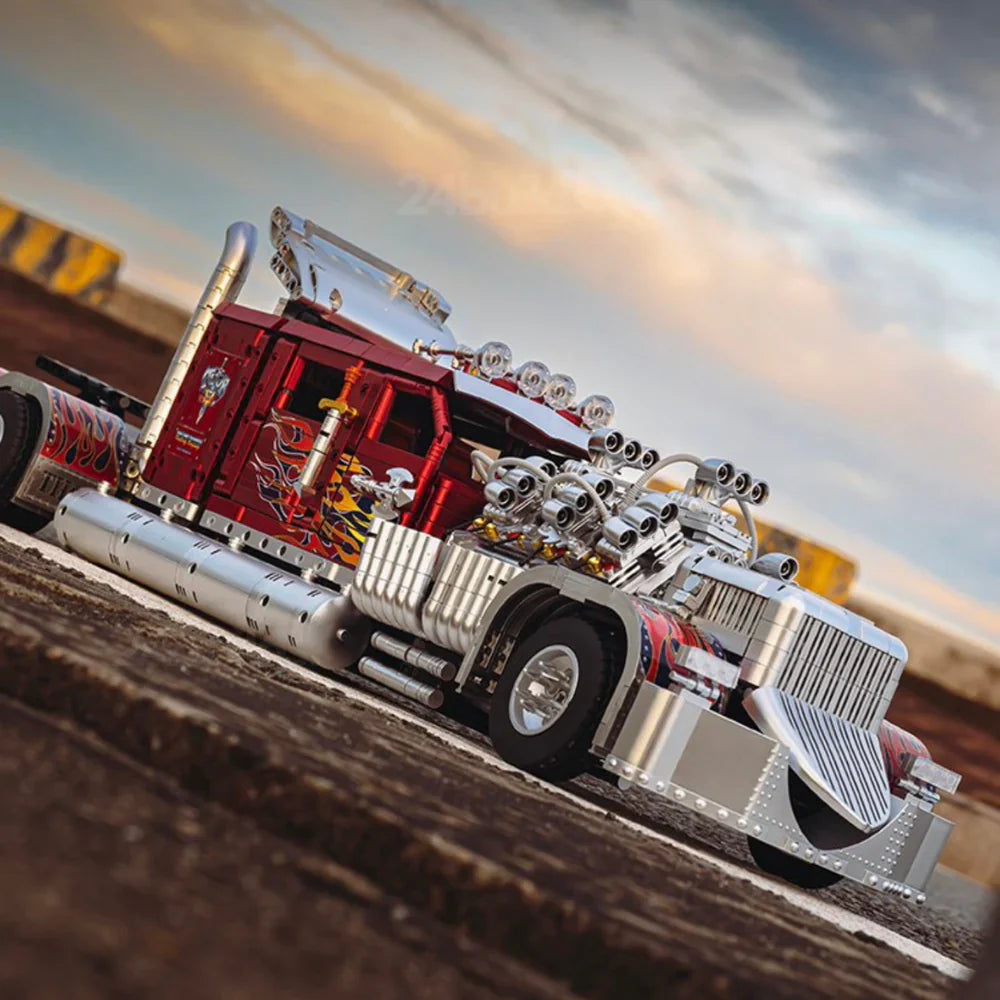 V24 Heavy Duty Custom Truck 3486PCS