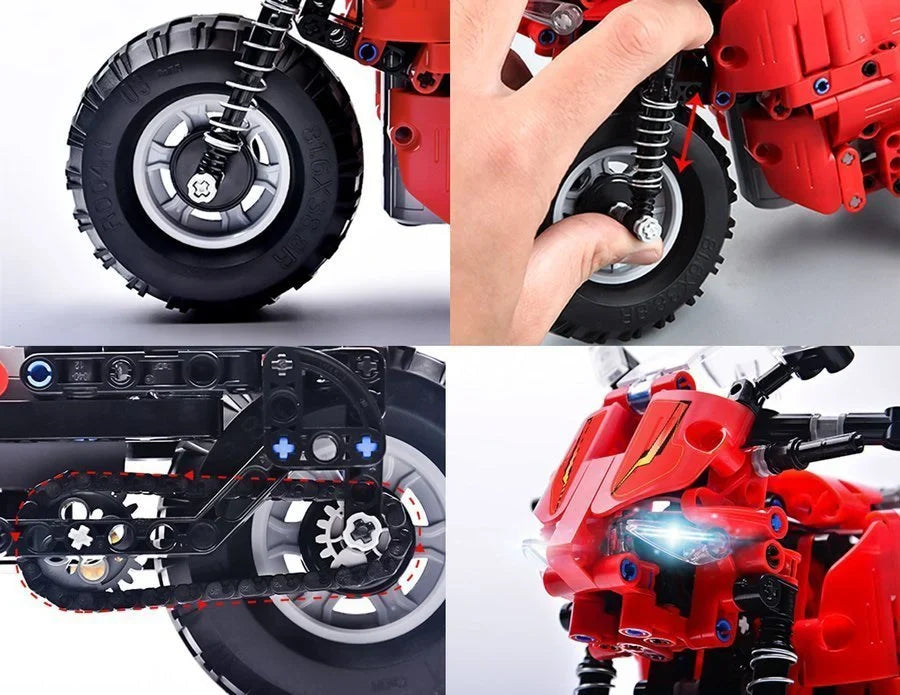 Track Motorcycle 484PCS