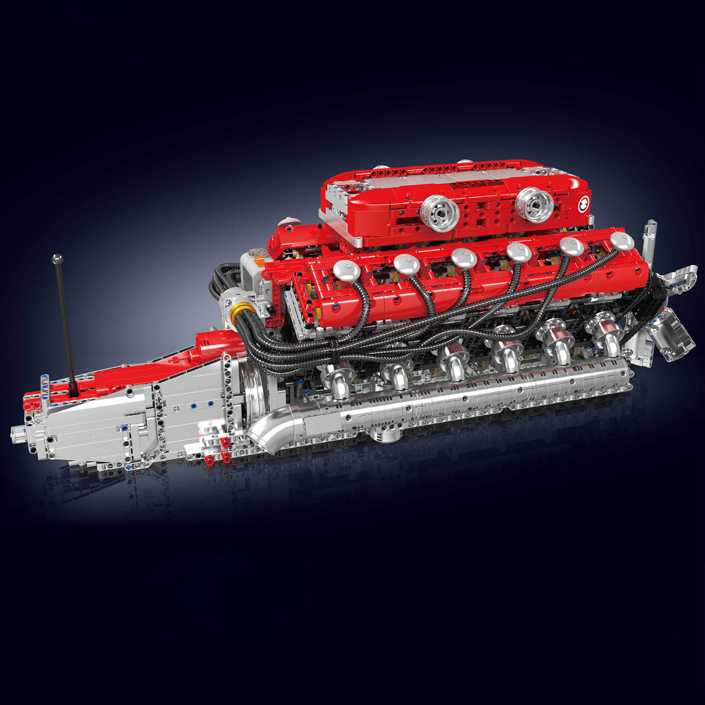 The V12 Engine & Gearbox 3472PCS
