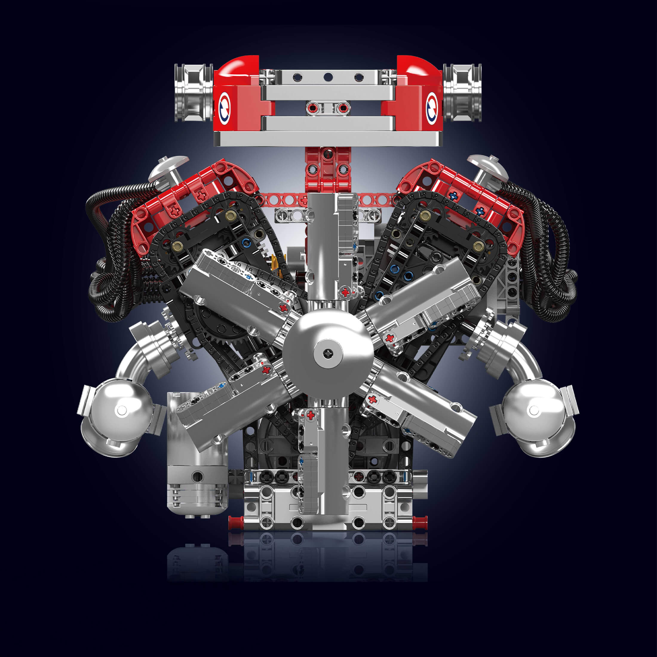 The V12 Engine & Gearbox 3472PCS