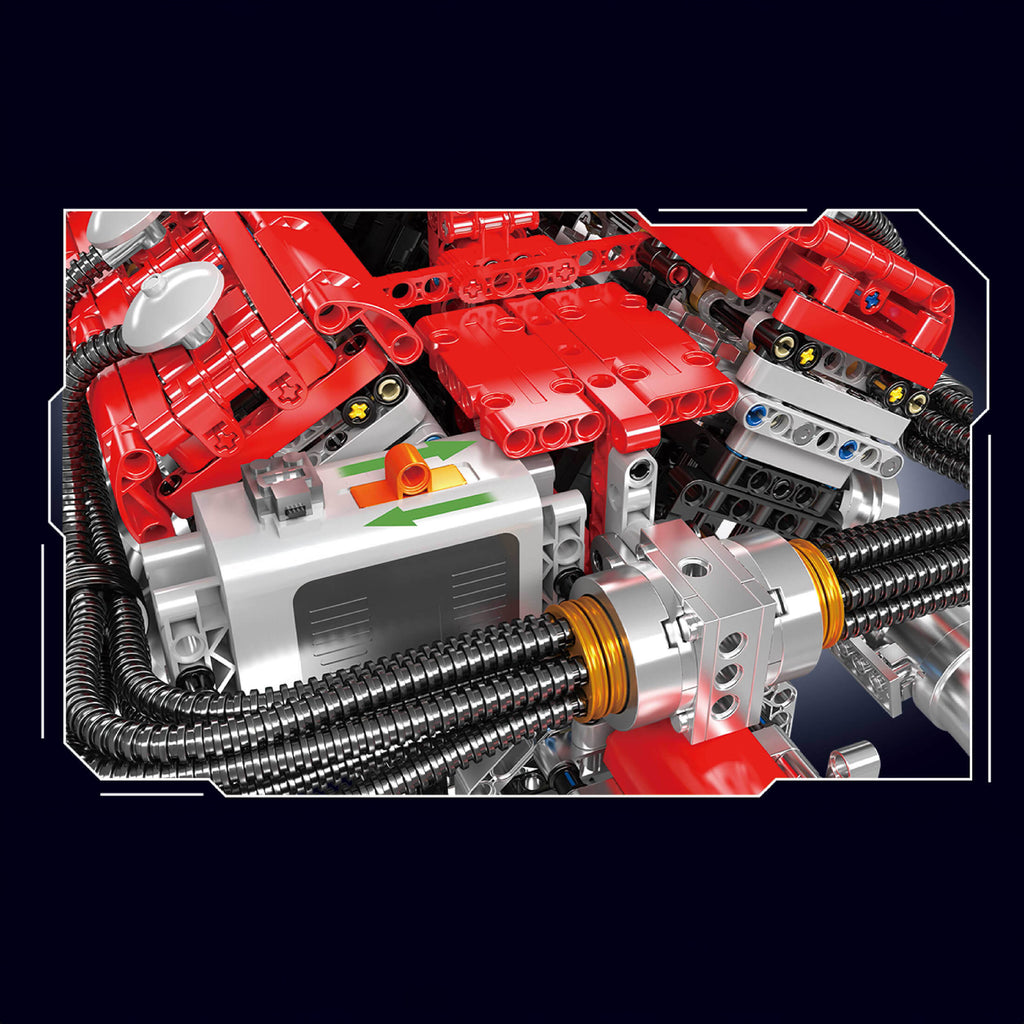 The V12 Engine & Gearbox 3472PCS