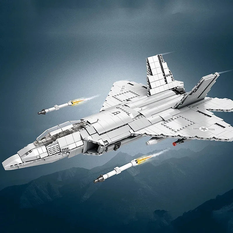 F-22 Stealth Fighter Jet 1837PCS
