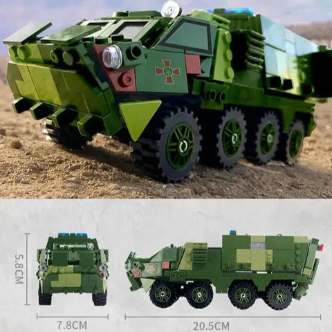 Medical Armored Vehicle 483PCS