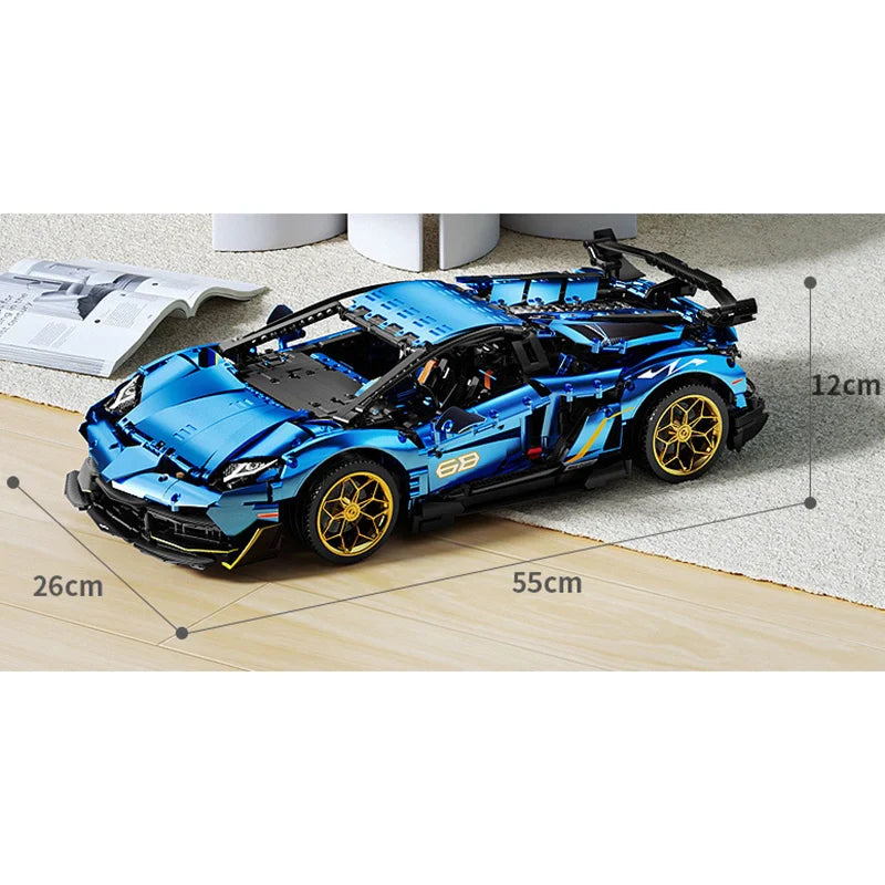 The Italian 63 Bull Performance Supercar 3810PCS