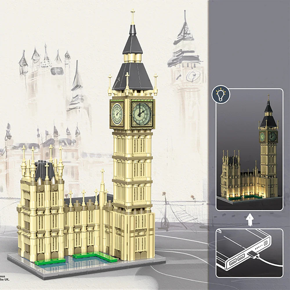 Big Ben Clock Tower 815PCS