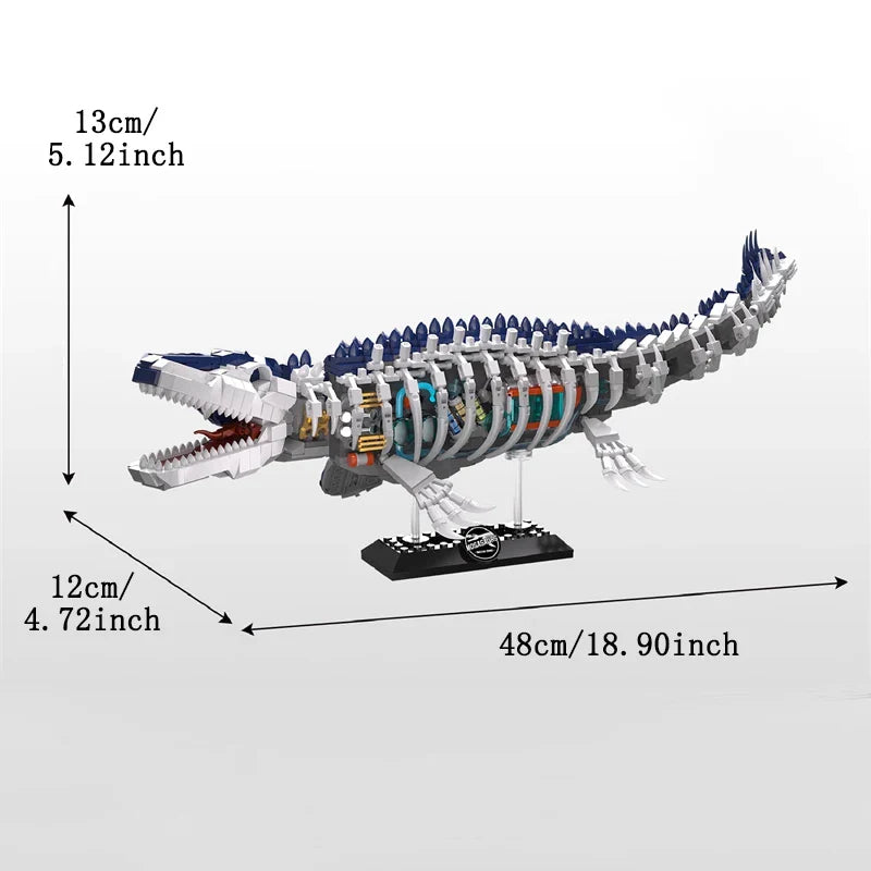 Cyber Mosasaurus Mechanical Creature 1028PCS