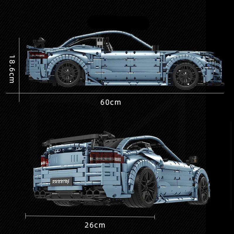 The Ultimate Satin Blue C63 3920PCS