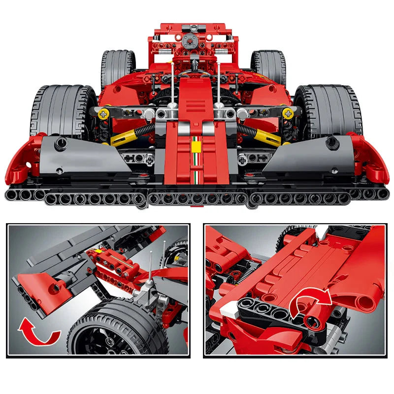 Red F1 Race Machine 1200PCS