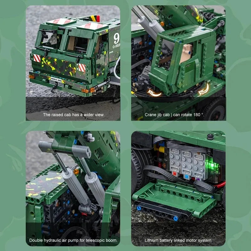 Military Armored Recovery Crane 5539PCS