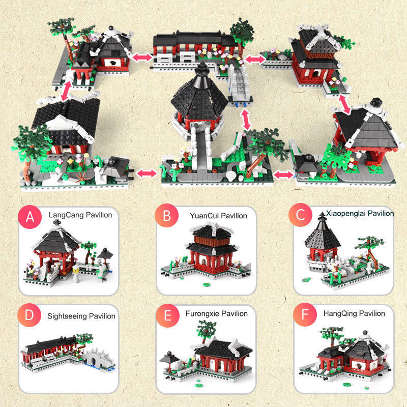 Suzhou Garden 2479PCS