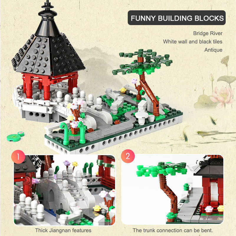 Suzhou Garden 2479PCS
