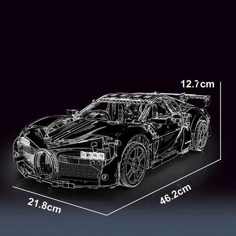 Blue Super Sports Hypercar 2003PCS