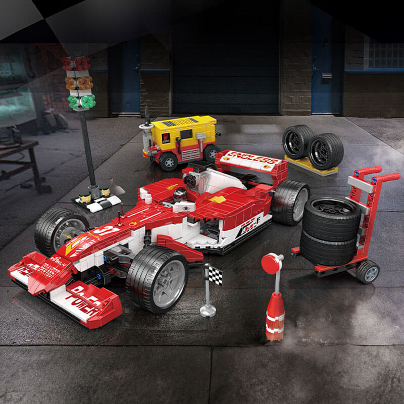 Red F1 Sport Car 1603PCS