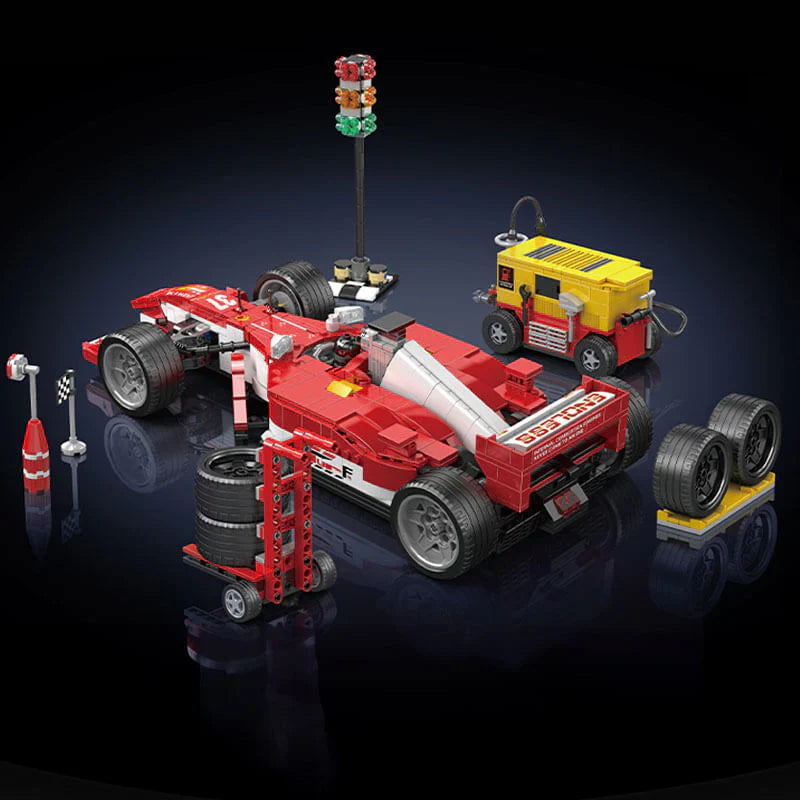 Red F1 Sport Car 1603PCS